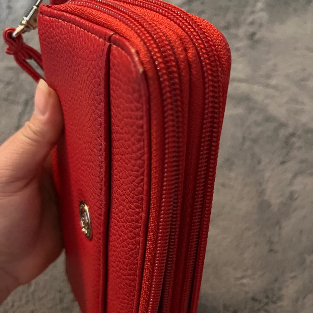Unk Vibrant Red Women's Wallet